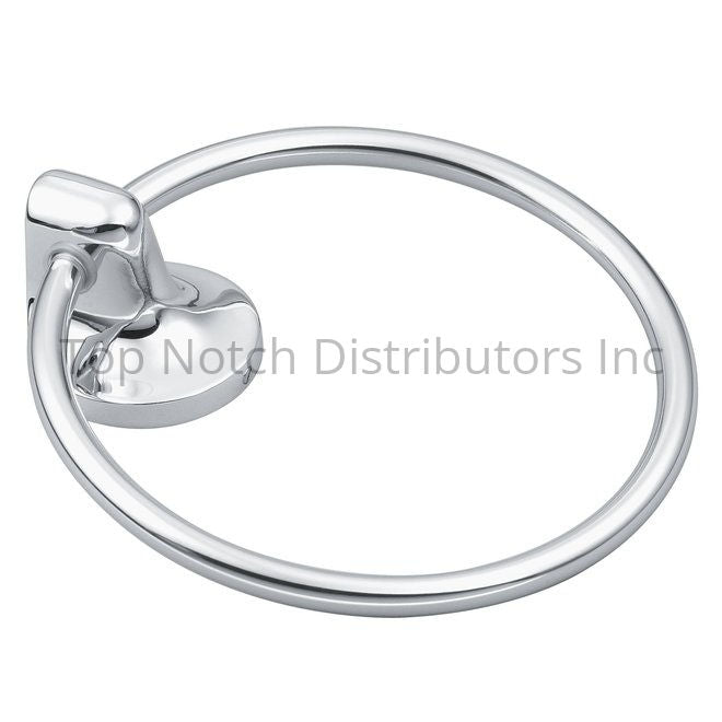 Moen 5886CH Aspen Towel Ring Bright Chrome Sparrow Supply