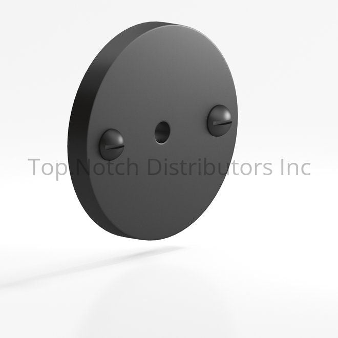 Colonial Bronze 592MGRA 1-3/4" Back Plate Matte Graphite Sparrow Supply