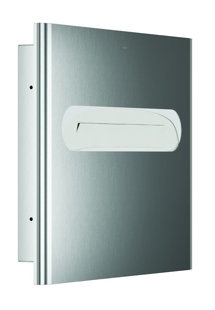 Bradley 5B1-003600 Seat Cover Disp- Recessed Mtd, Large Capacity Sparrow Supply