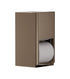 Bradley 5B2-110000-BZ Toilet Tissue Disp- Surface Mtd, Medium Cap. Brushed Bronze Sparrow Supply
