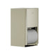 Bradley 5B2-110000-BN Toilet Tissue Disp- Surface Mtd, Medium Cap. Brushed Nickel Sparrow Supply