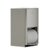 Bradley 5B2-110000-BS Toilet Tissue Disp- Surface Mtd, Medium Cap. Brushed Stainless Sparrow Supply