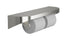 Bradley 5B2-110089-BS Toilet Tissue Dispenser- With Shelf. Brushed Stainless Electrocoat Sparrow Supply