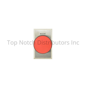 Schlage Electronics 625RD 2-3/4" Heavy Duty Red Pushbutton Aluminum Sparrow Supply