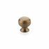 Schaub 63-BBZ 1-1/8" Cabriole Cabinet Knob Brushed Bronze Finish Sparrow Supply