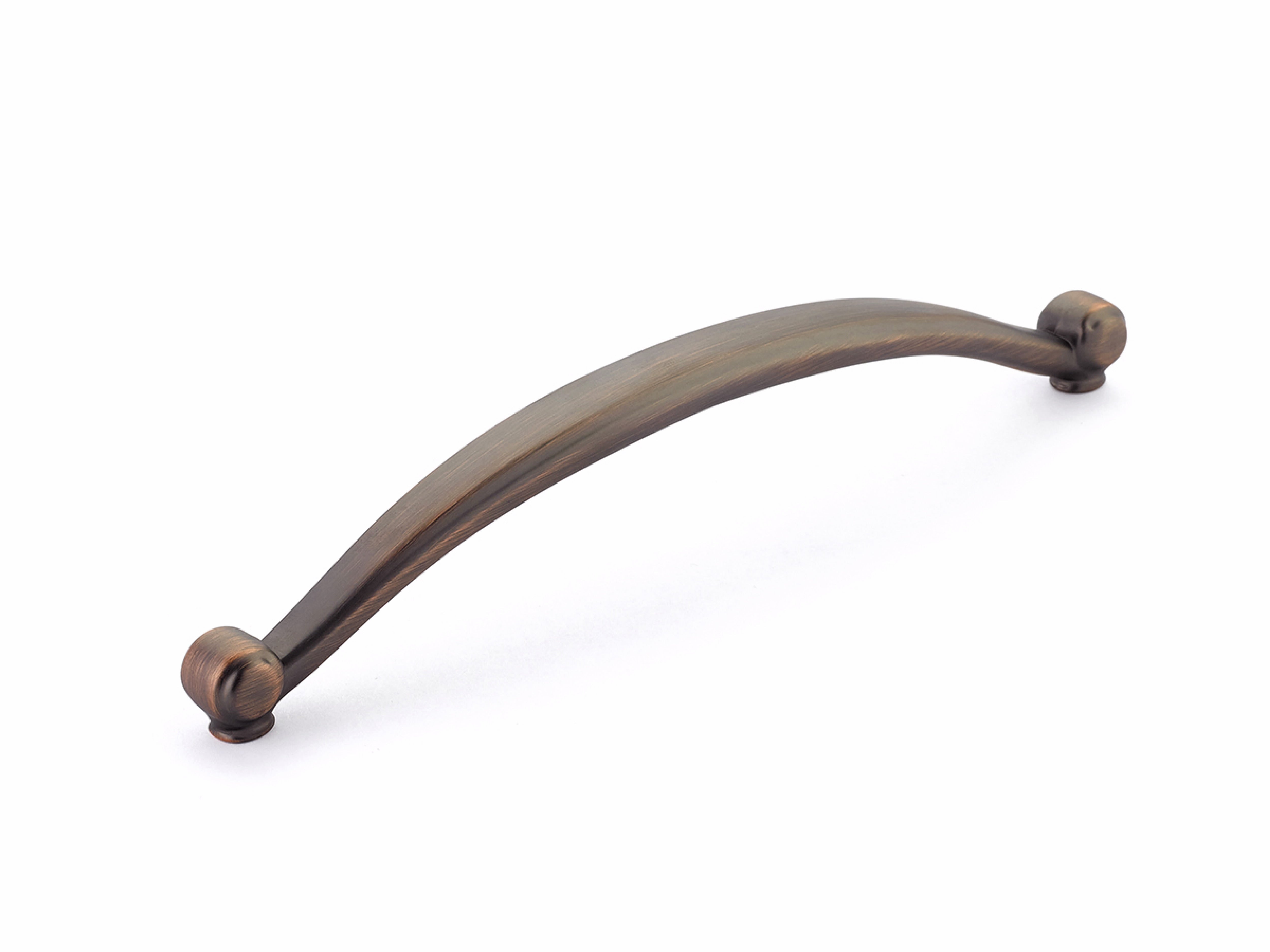 Schaub 64-8-EBZ Cabriole 8" Center to Center Cabinet Pull Empire Bronze Finish Sparrow Supply