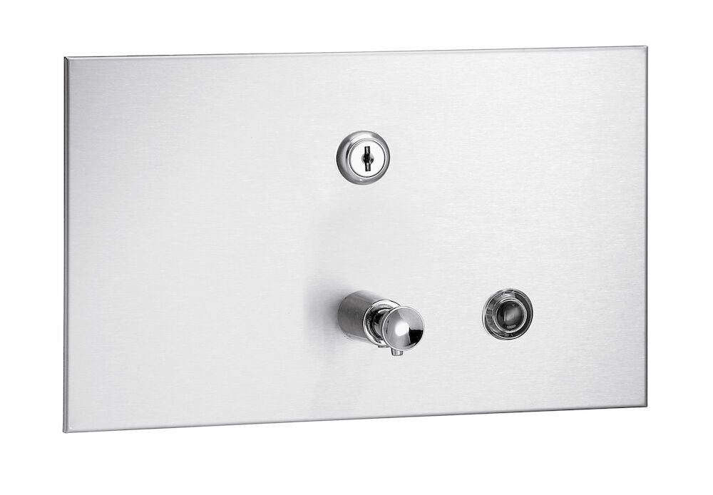 Bradley 6437-730000 Foam Soap Disp, Recessed, 50 oz Capacity Sparrow Supply