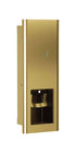 Bradley 6B1-000073-BR Foam Soap Disp-40oz-Recessed Brushed Brass Sparrow Supply