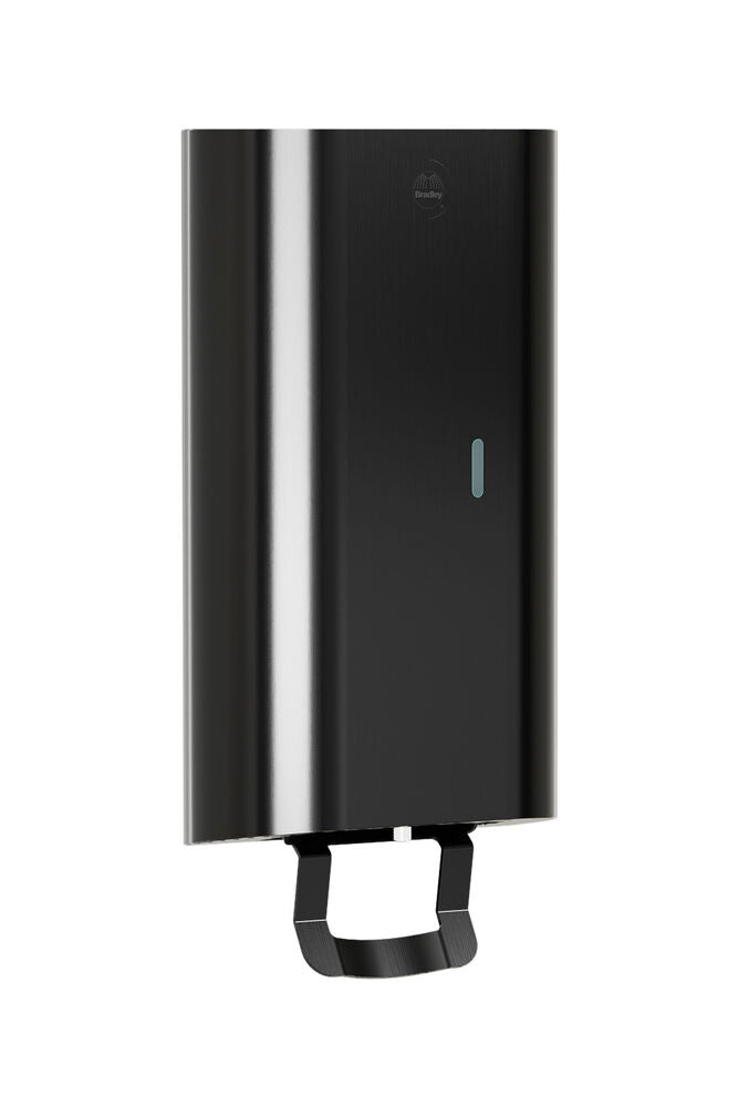 Bradley 6B1-110000-BB Liquid Soap/Gel Sanitizer Disp-40oz-Surface Brushed Black Sparrow Supply