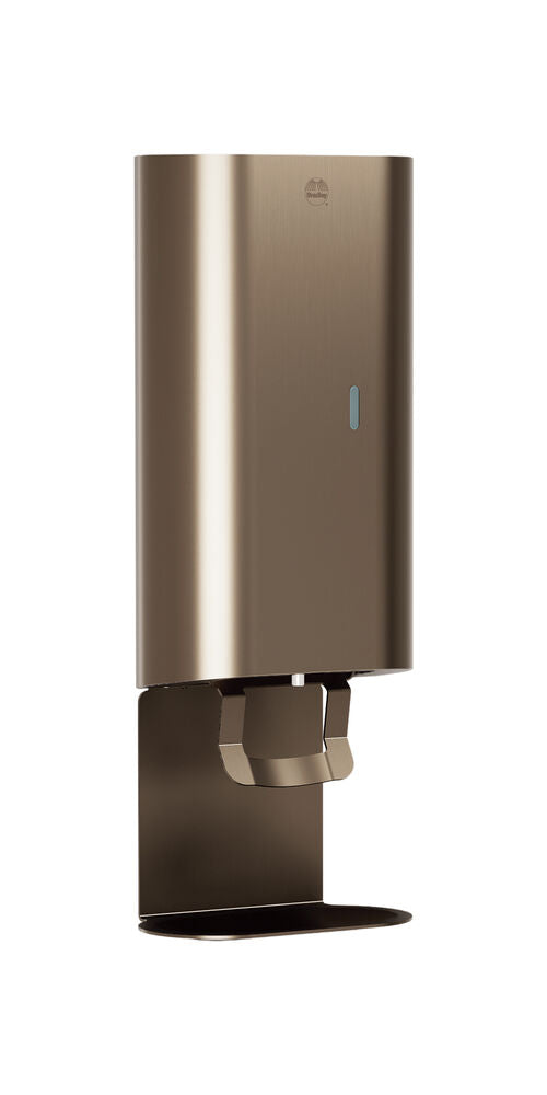 Bradley 6B1-110073T-BZ Foam Soap Disp-40oz-Surface, Drip Tray Brushed Bronze Sparrow Supply