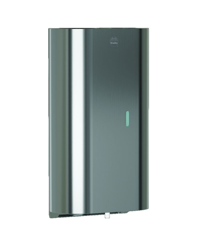 Bradley 6B1-119300T Liquid/Gel Santzr. Sensor-40oz-Surf, Tray, Satin Stainless Steel Sparrow Supply