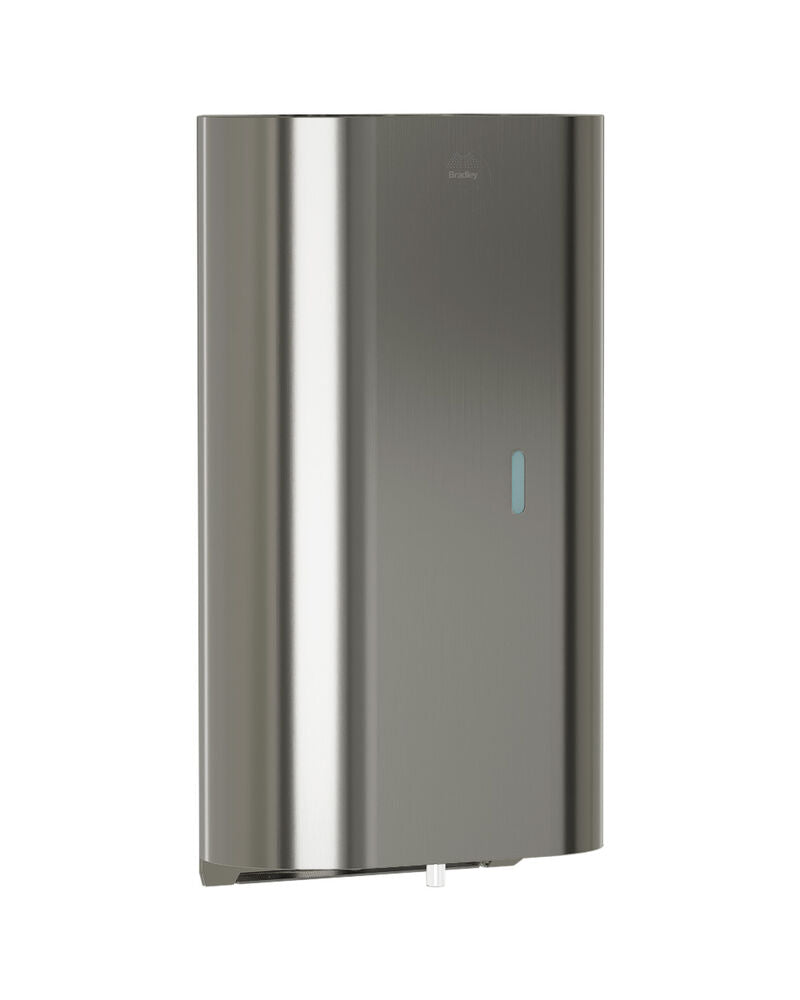 Bradley 6B1-119300-BS Liquid Soap/Gel Santzr. Disp-Sensor-40oz-Surf Brushed Stainless Sparrow Supply