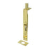 Deltana 6FBS3-UNL 6" Flush Bolt; Heavy Duty; Square; Unlacquered Bright Brass Finish Sparrow Supply