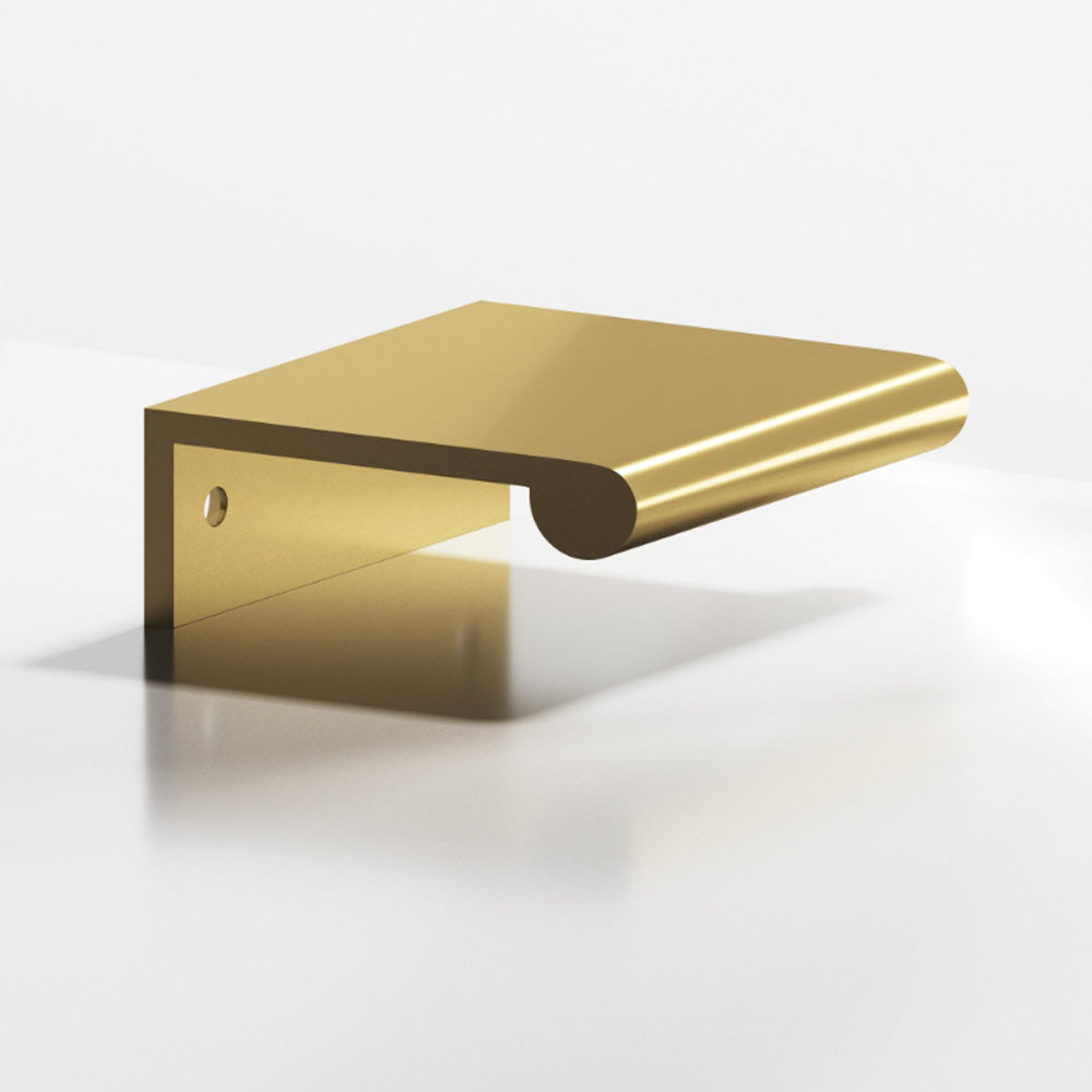 Colonial Bronze 70034 700 Series 3" Center to Center Round Lip Edge Pull Satin Brass Finish Sparrow Supply