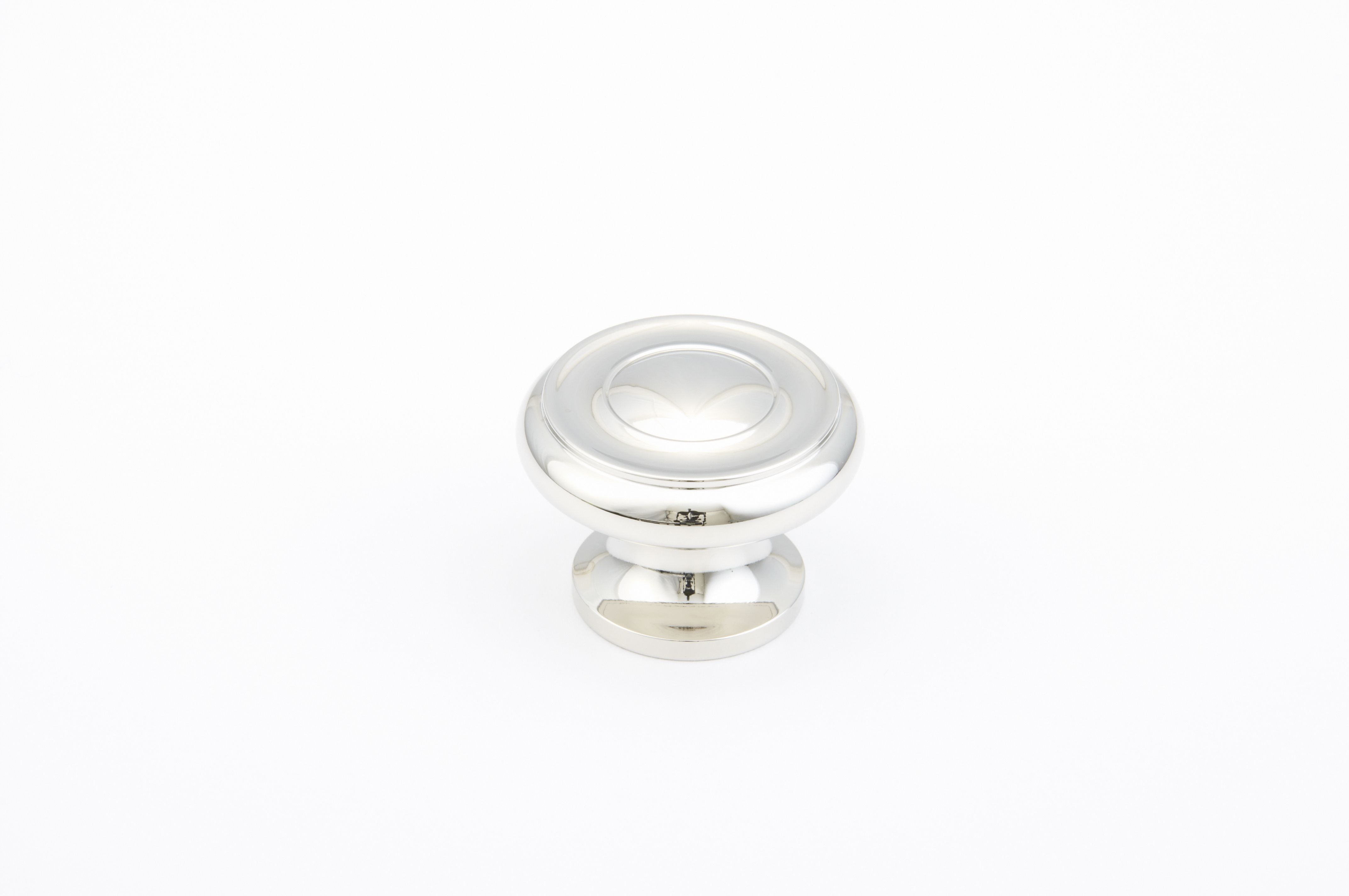 Schaub 703-PN 1-1/4" Colonial Cabinet Knob Polished Nickel Finish Sparrow Supply