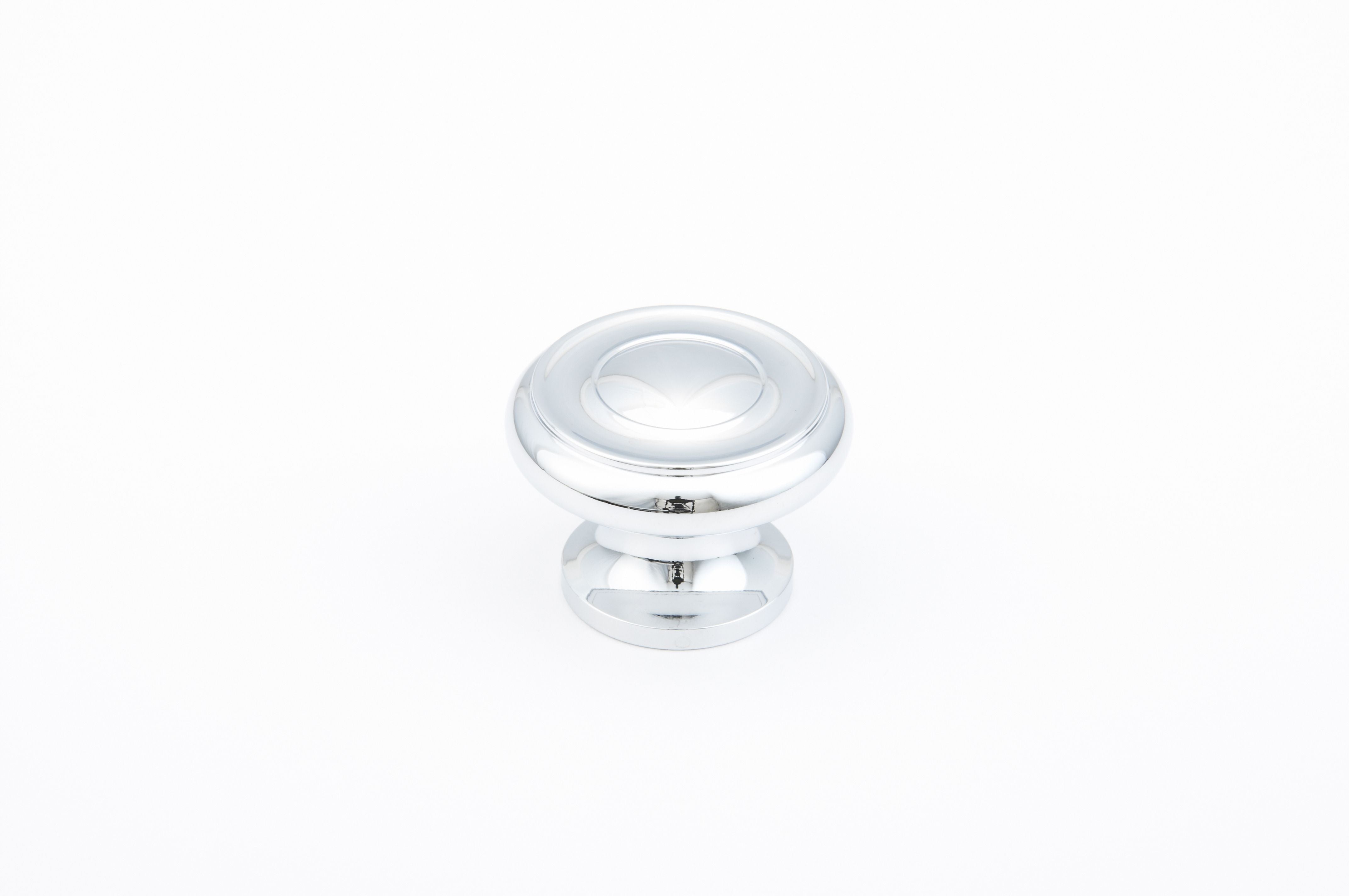 Schaub 704-26 1-1/2" Colonial Cabinet Knob Polished Chrome Finish Sparrow Supply