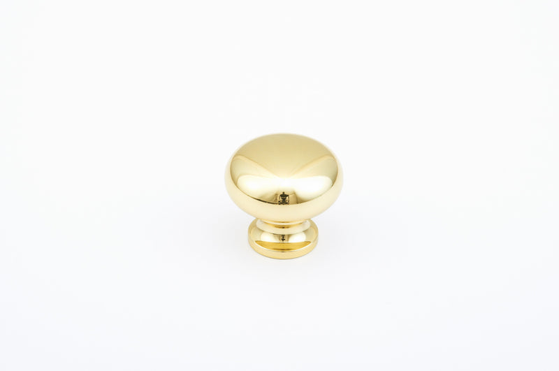 SCHAUB 706-03 Cabinet Knobs - Brass Sparrow Supply