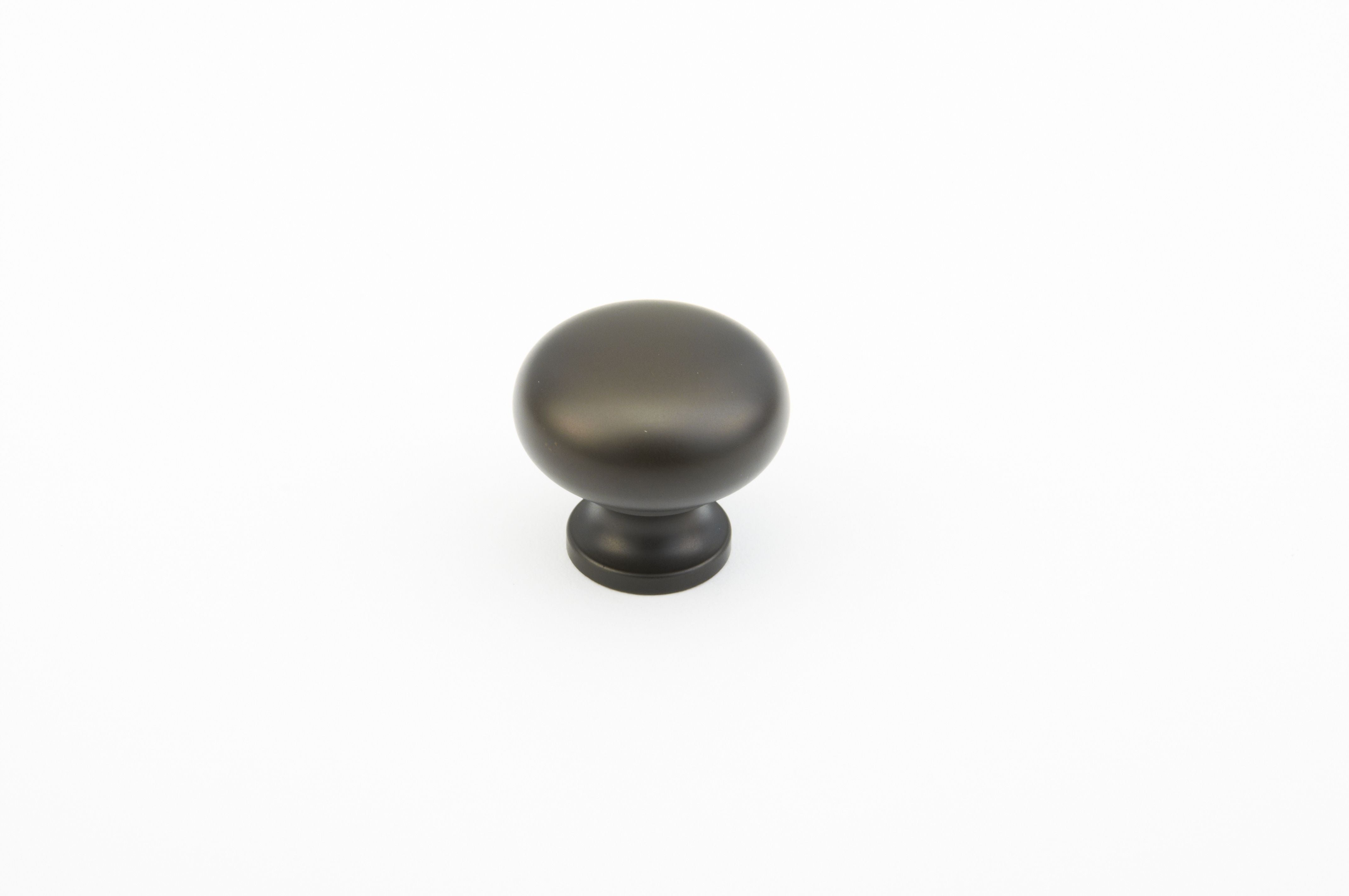 Schaub 706-10B 1-1/4" Country Traditional Cabinet Knob Oil Rubbed Bronze Finish Sparrow Supply