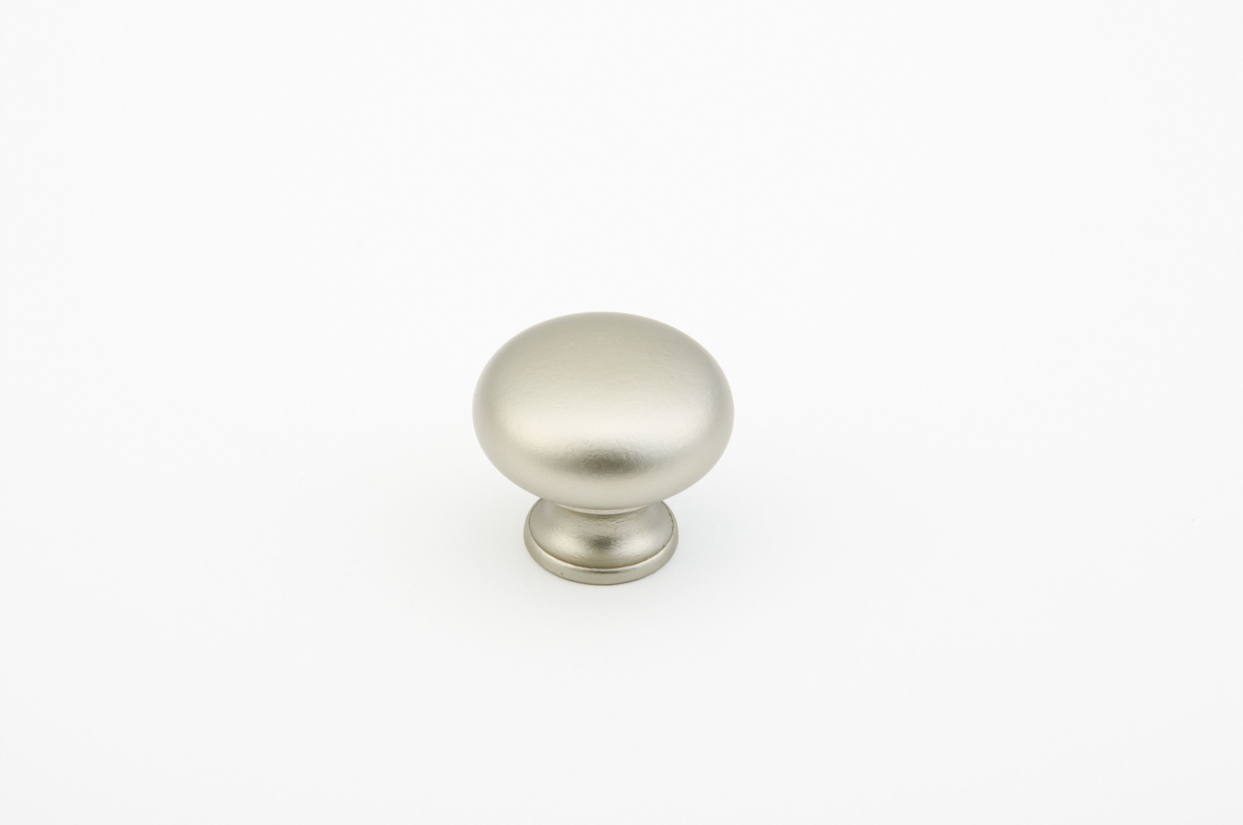 Schaub 706-DN 1-1/4" Country Traditional Cabinet Knob Distressed Nickel Finish Sparrow Supply