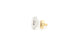 Schaub 71-C-03 1-1/4" Octagonal Stargaze Cabinet Knob Bright Brass Finish Sparrow Supply