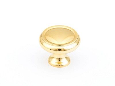 SCHAUB 711-03 Cabinet Knobs - Brass Sparrow Supply