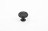 Schaub 711-FB 1-1/4" Country Traditional Cabinet Knob Flat Black Finish Sparrow Supply