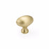 Schaub 711-SB 1-1/4" Country Traditional Cabinet Knob Satin Brass Finish Sparrow Supply