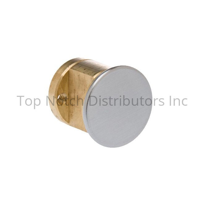 Ilco 7120DC26D 3/4" Dummy Mortise Cylinder Satin Chrome Sparrow Supply