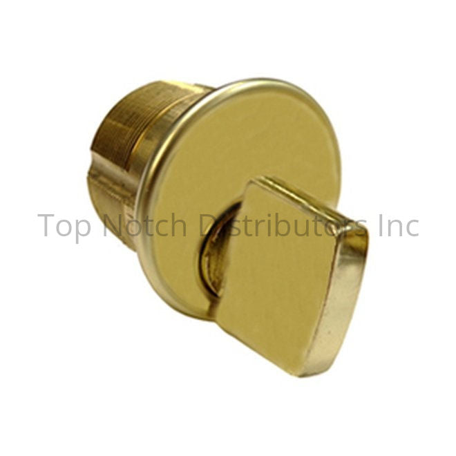 Ilco 716103 1" Turn Knob Mortise Cylinder with Adams Rite Cam Brigh... Sparrow Supply