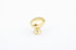 Schaub 719-03 1-3/8" Oval Country Traditional Cabinet Knob Bright Brass Finish Sparrow Supply
