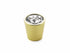 Schaub 72-C-03 1-1/16" Stargaze Cylinder Cabinet Knob Polished Brass Finish Sparrow Supply