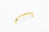 Schaub 721-03 3" Center to Center Traditional Cabinet Pull Bright Brass Finish Sparrow Supply