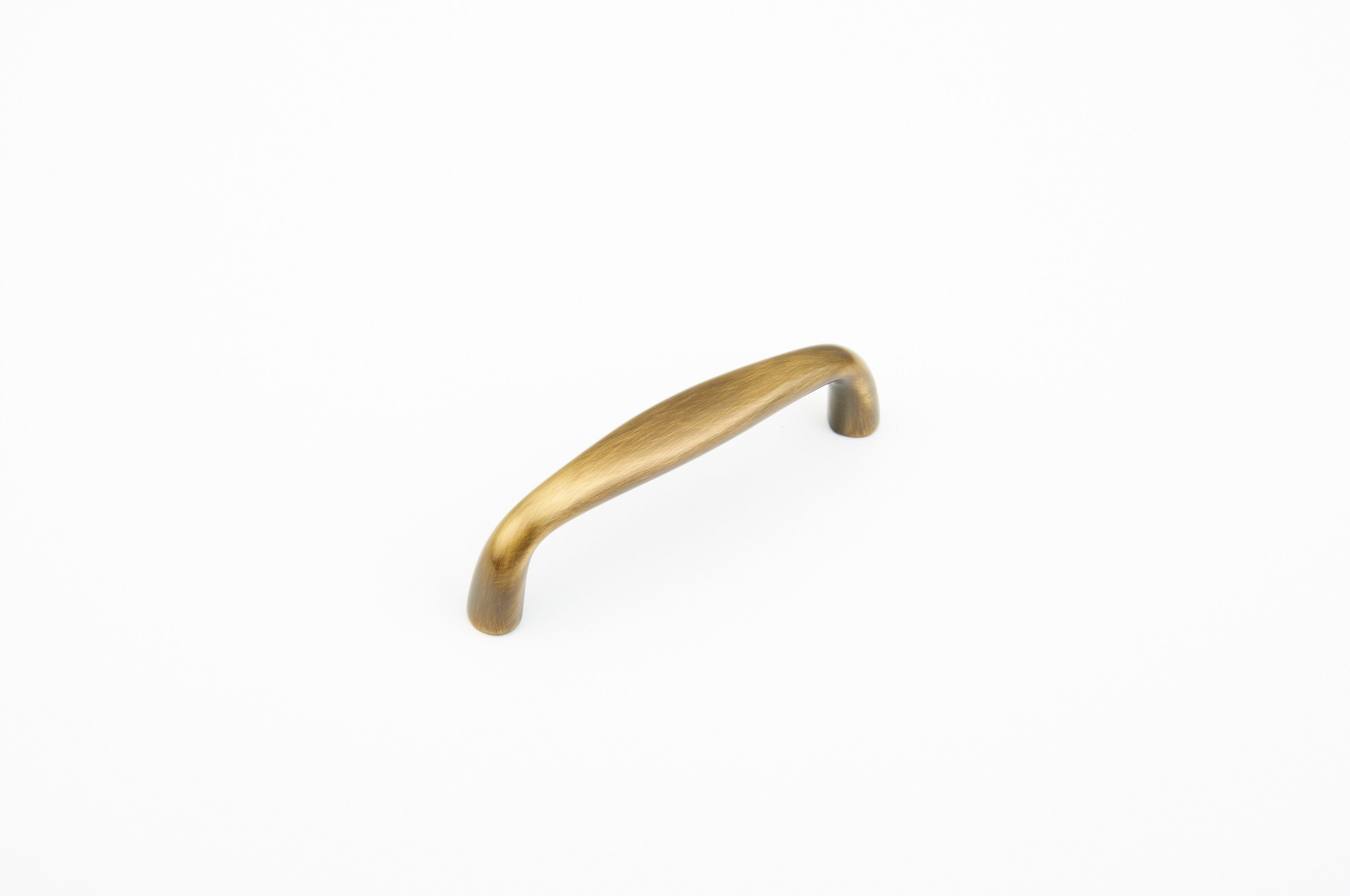 Schaub 721-AB 3" Center to Center Traditional Cabinet Pull Antique Brass Finish Sparrow Supply