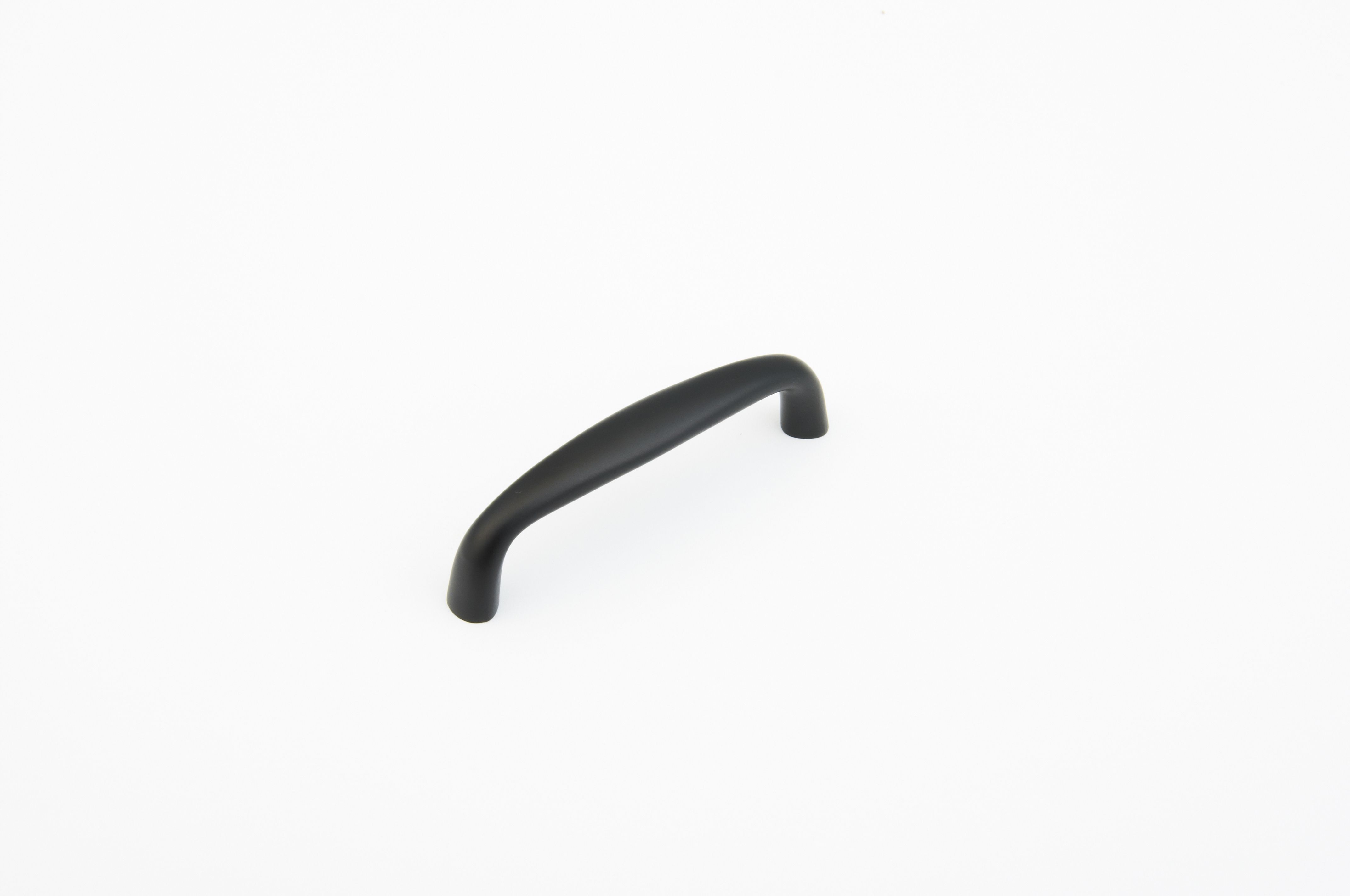 Schaub 721-FB 3" Center to Center Traditional Cabinet Pull Flat Black Finish Sparrow Supply