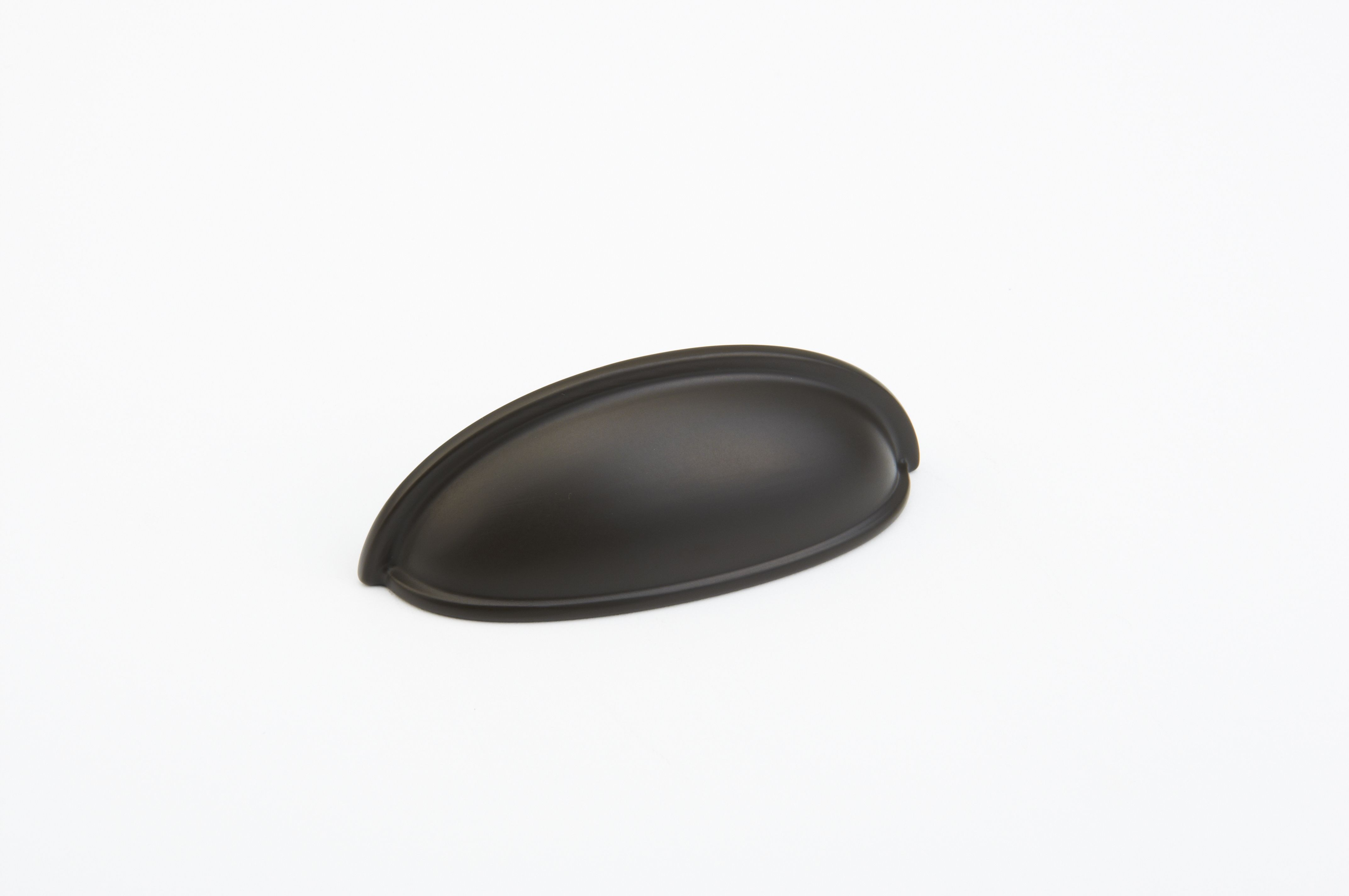 Schaub 730-10B 3-3/4" Overall; 3" Center to Center Traditional Cup Pull Oil Rubbed Bronze Finish Sparrow Supply