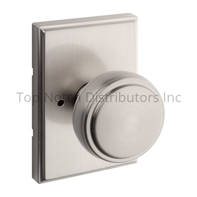 Kwikset 730SOKTRCT-15 Sora Knob with Traditional Rectangular Rose P... Sparrow Supply
