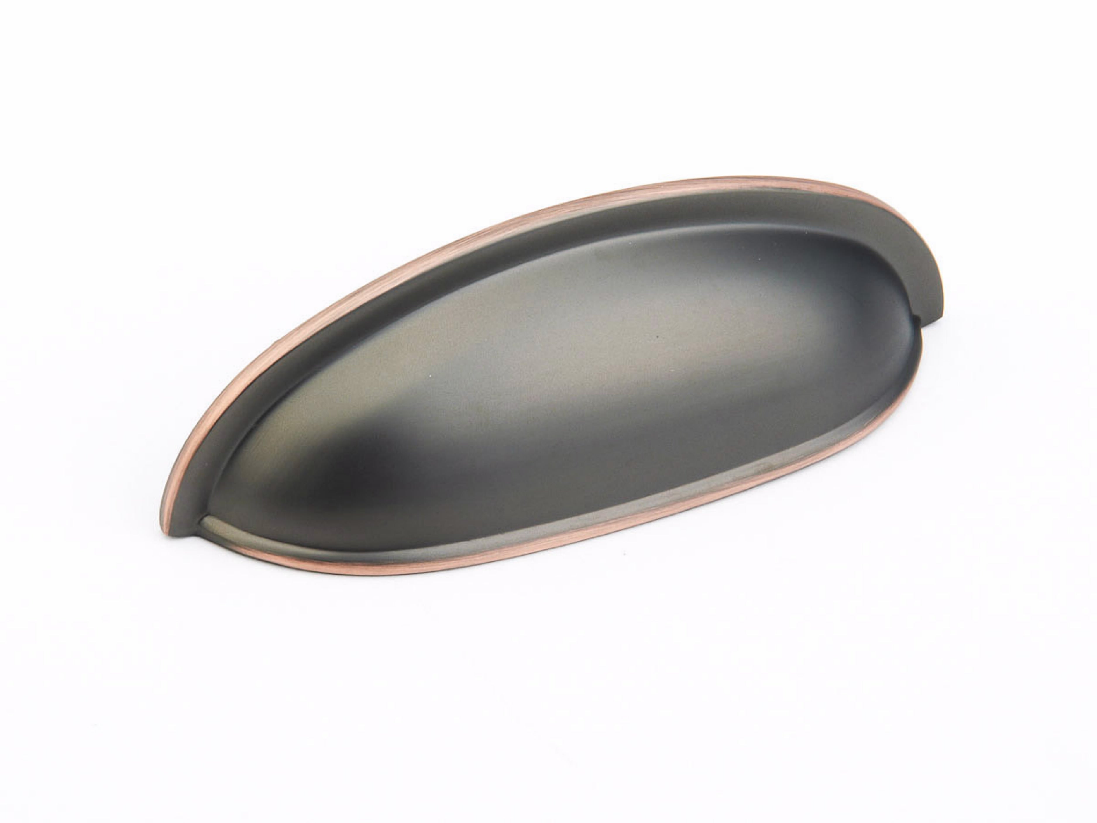 Schaub 731-MIBZ 4-5/8" Overall; 3" Center to Center Traditional Cup Pull Michelangelo Bronze Finish Sparrow Supply