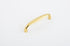 Schaub 732-03 4" Center to Center Traditional Cabinet Pull Bright Brass Finish Sparrow Supply