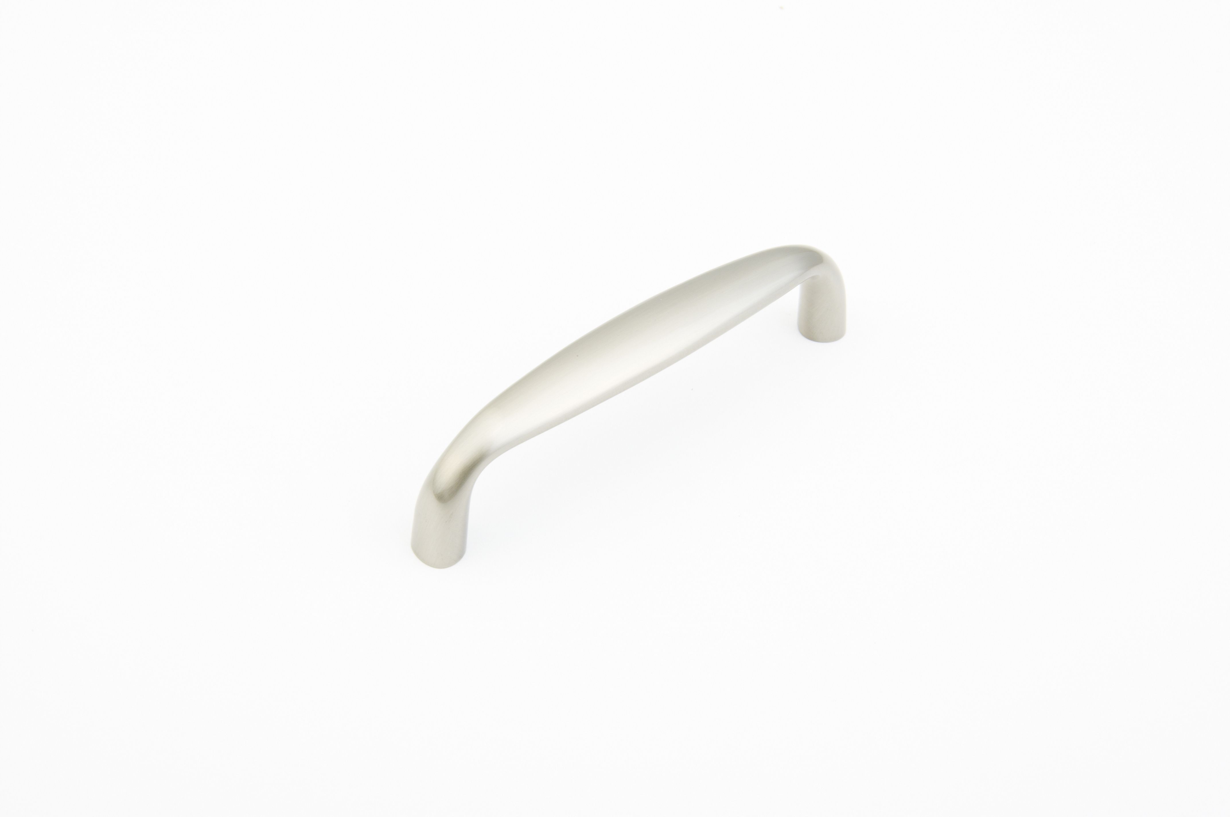 Schaub 732-15 4" Center to Center Traditional Cabinet Pull Satin Nickel Finish Sparrow Supply