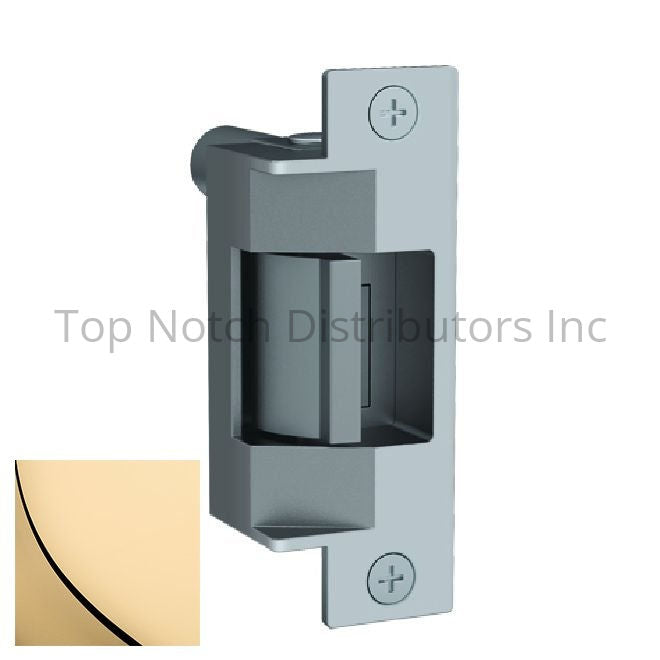 HES 73275F12D605 75 12VDC Fail Safe Electric Strike Bright Brass An... Sparrow Supply