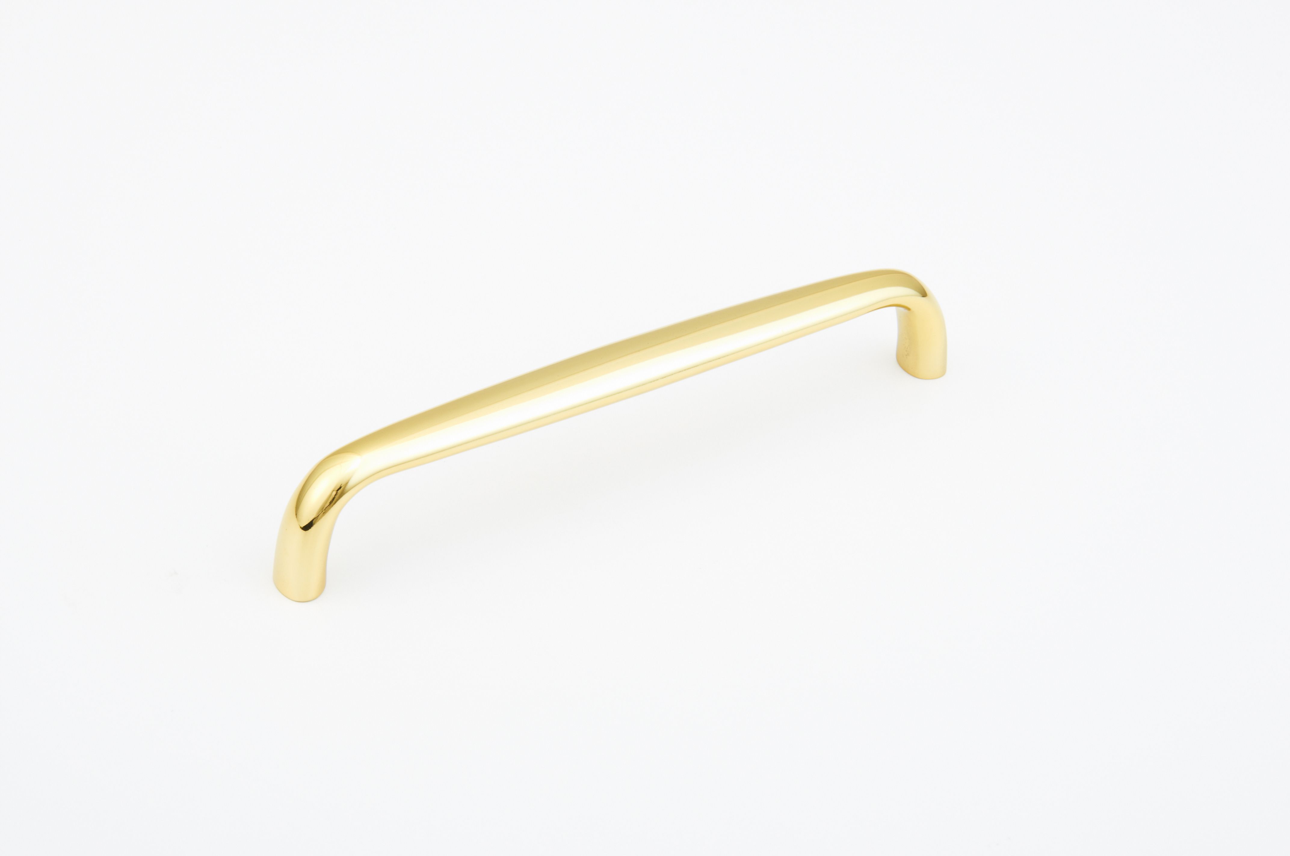 Schaub 737-03 6" Center to Center Traditional Cabinet Pull Bright Brass Finish Sparrow Supply
