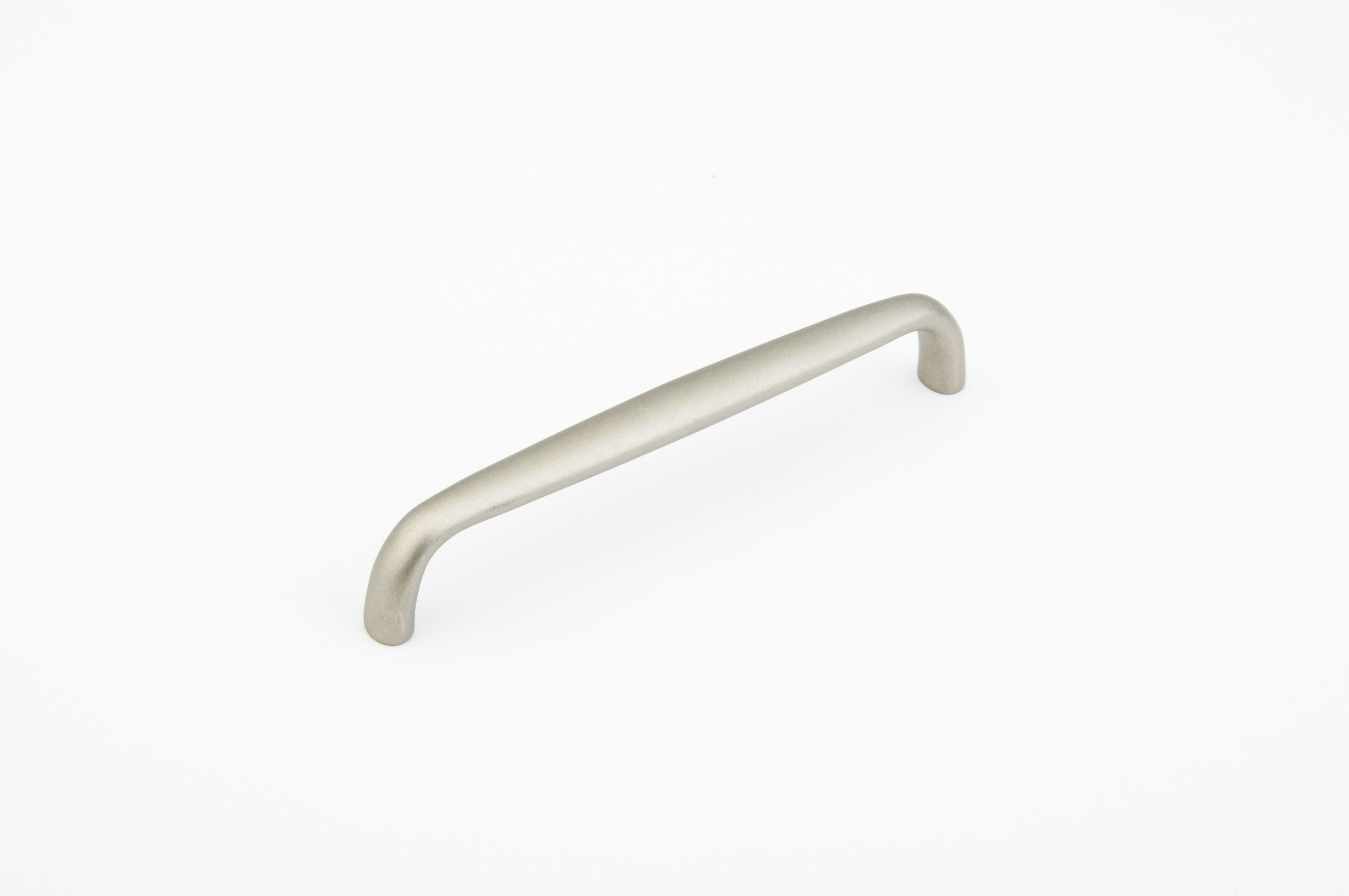 Schaub 737-DN 6" Center to Center Traditional Cabinet Pull Distressed Nickel Finish Sparrow Supply