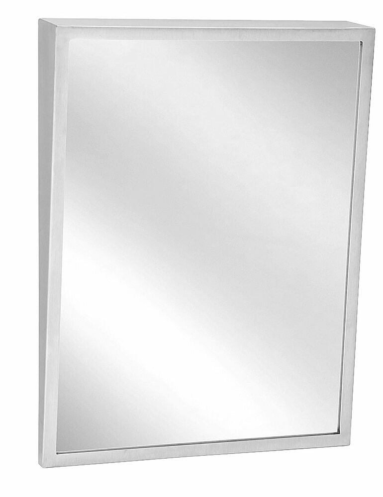 Bradley 740-024300 Mirror, Angle Frame, Tilt, 24x30 Sparrow Supply