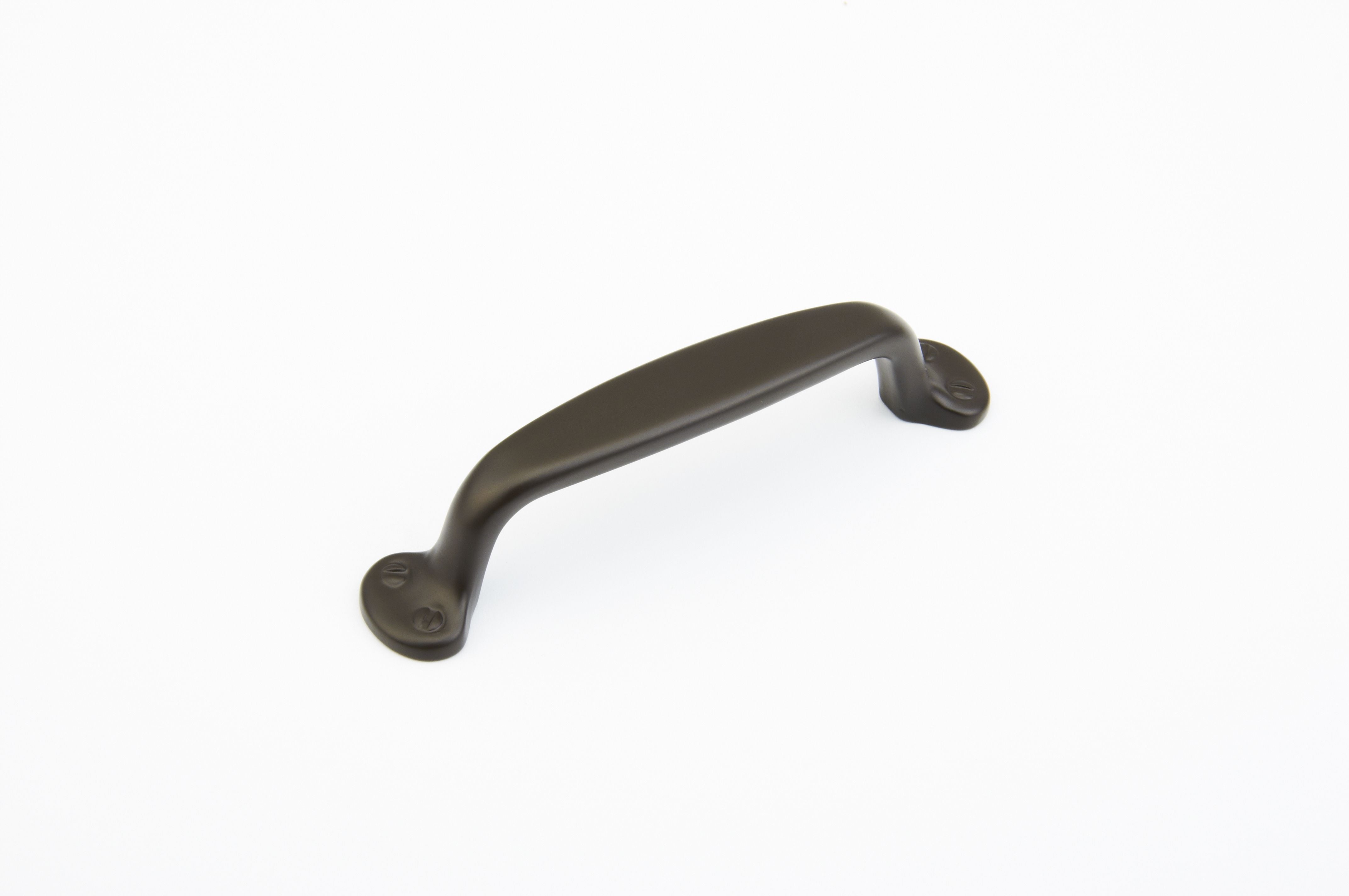 Schaub 742-10B 4" Center to Center Country Cabinet Pull Oil Rubbed Bronze Finish Sparrow Supply