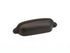 Schaub 743-10B 3" Center to Center Country Cup Pull Oil Rubbed Bronze Finish Sparrow Supply