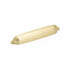 Schaub 744-SB 6" Center to Center Country Cup Pull Satin Brass Finish Sparrow Supply