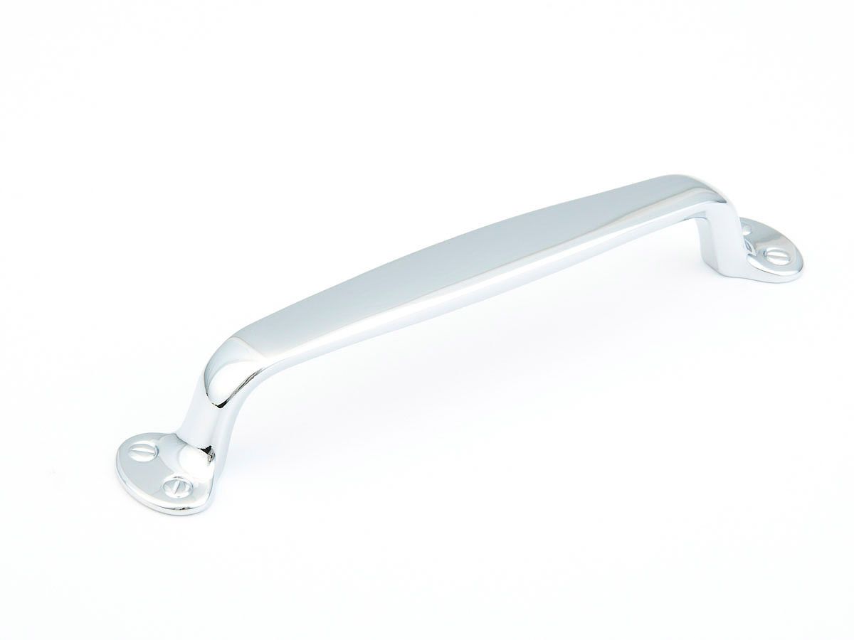 Schaub 745-26 6" Center to Center Country Cabinet Pull Polished Chrome Finish Sparrow Supply