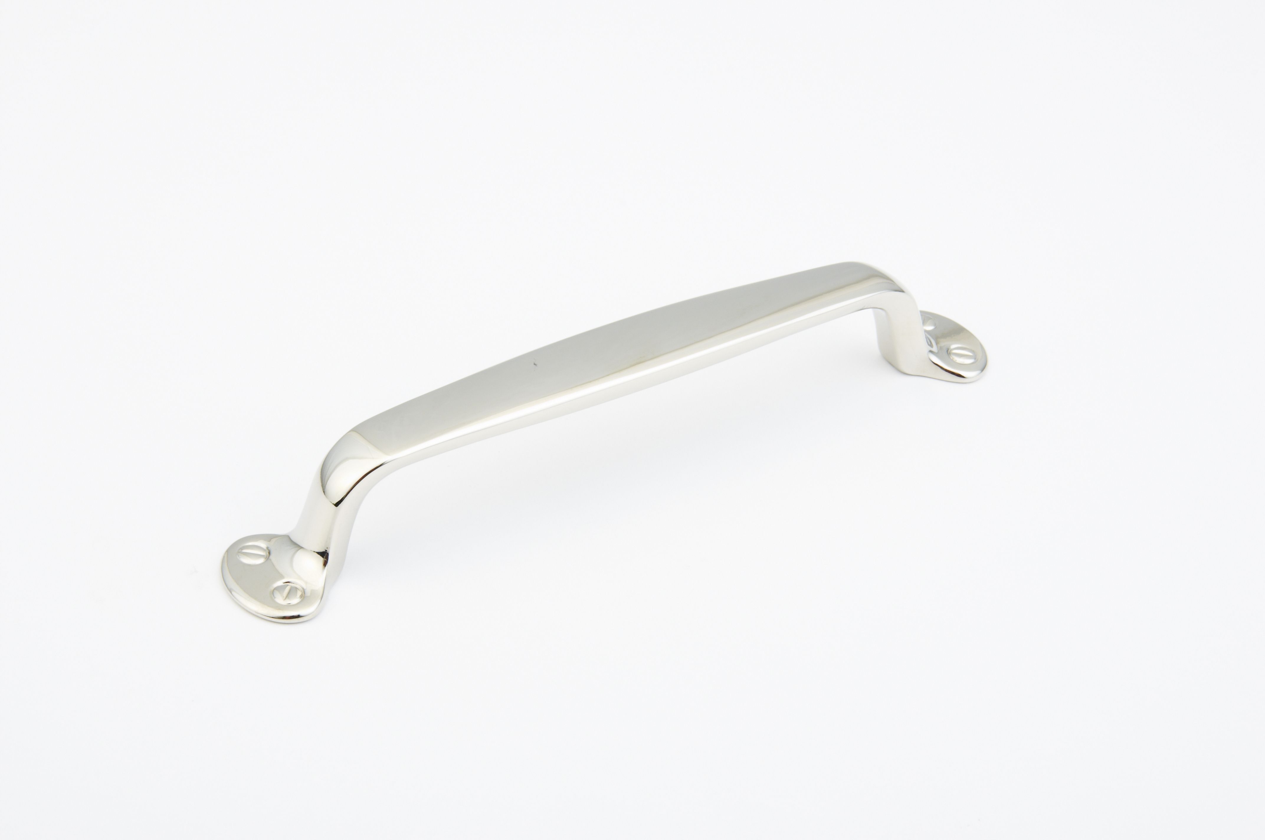 Schaub 745-PN 6" Center to Center Country Cabinet Pull Polished Nickel Finish Sparrow Supply