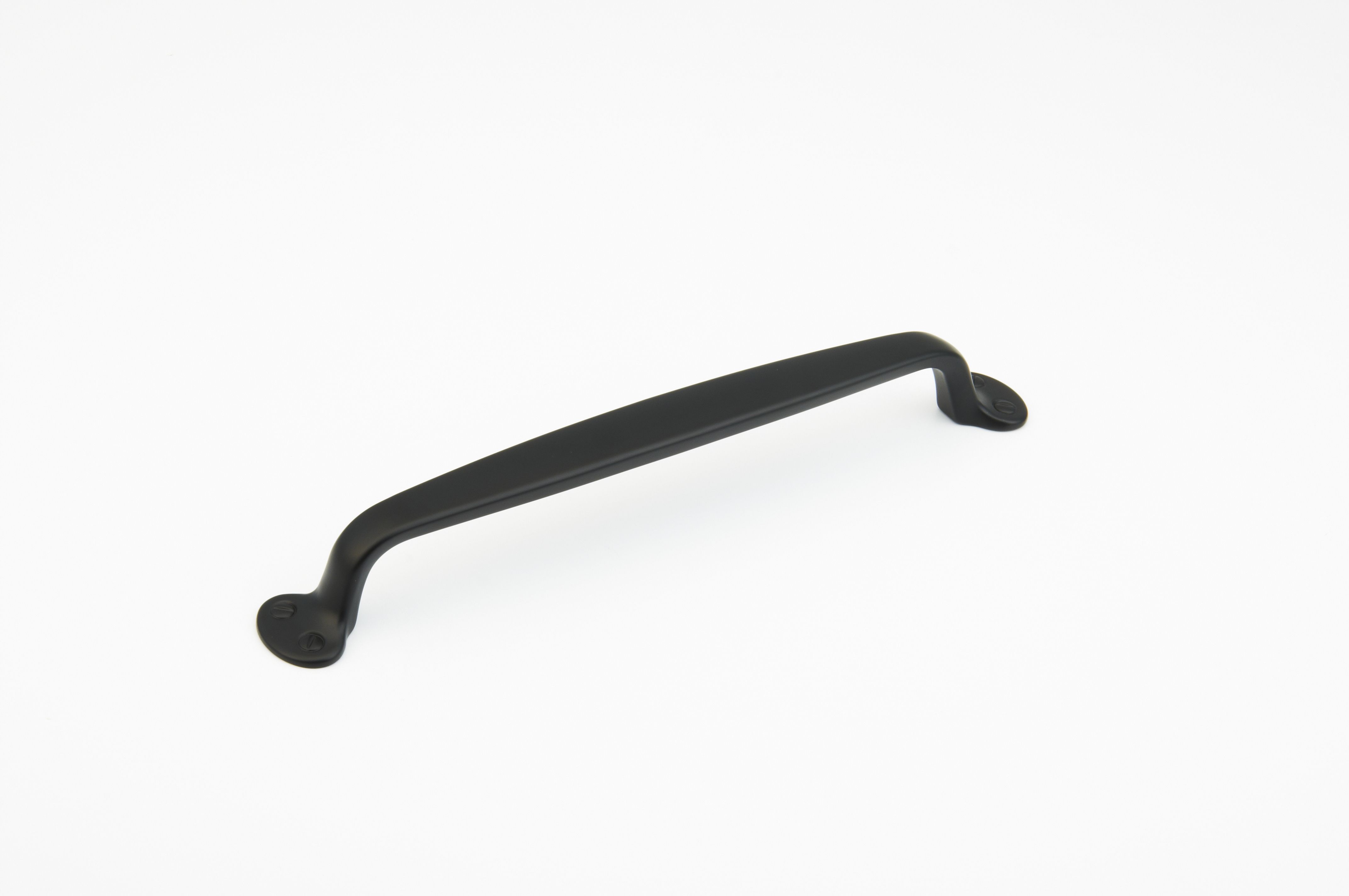Schaub 746-FB 12" Center to Center Country Appliance Pull Flat Black Finish Sparrow Supply