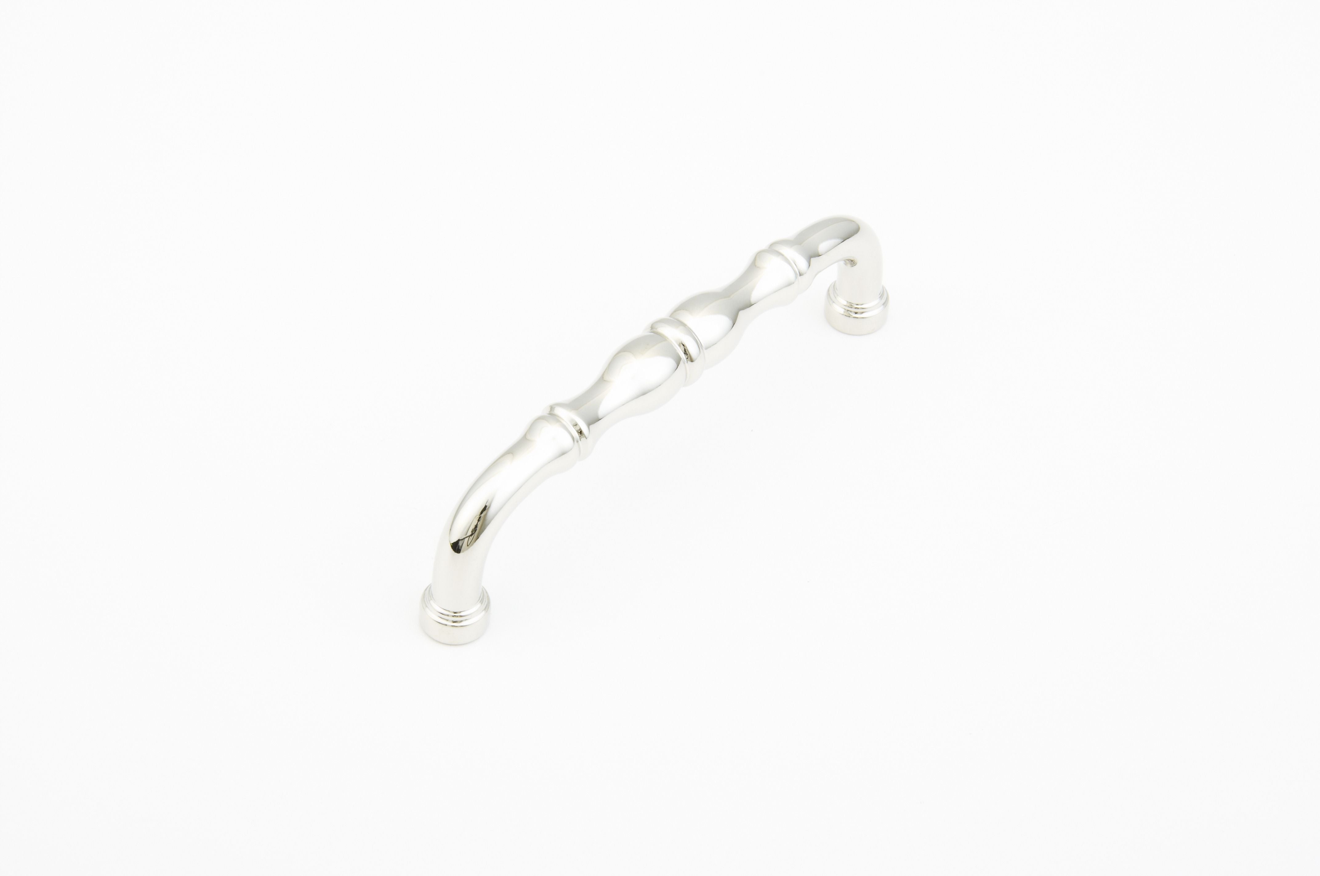 Schaub 747-PN 4" Center to Center Colonial Cabinet Pull Polished Nickel Finish Sparrow Supply